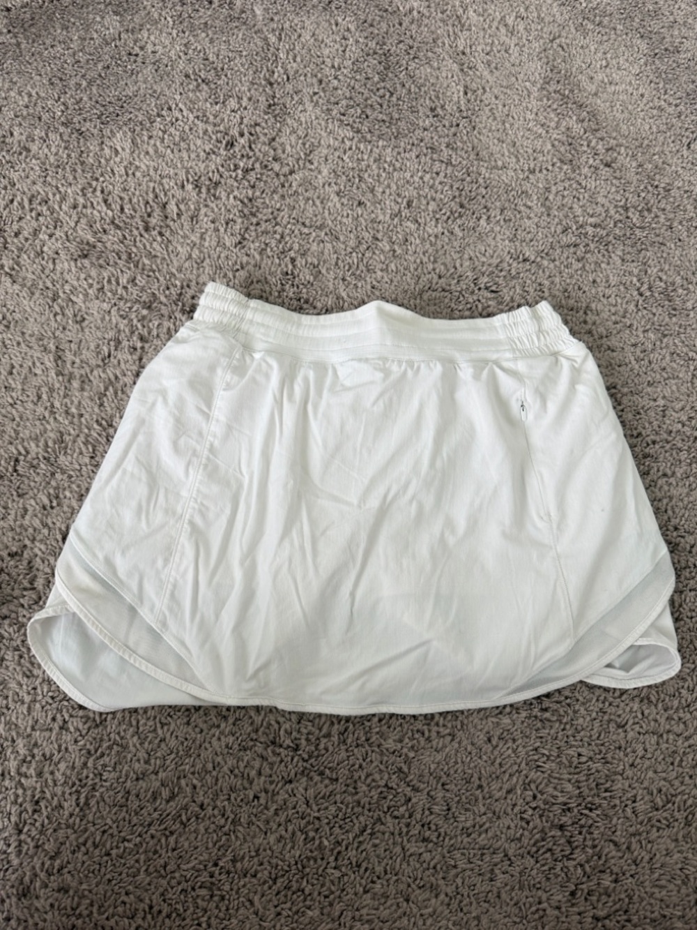 Lululemon White Athletic Skort